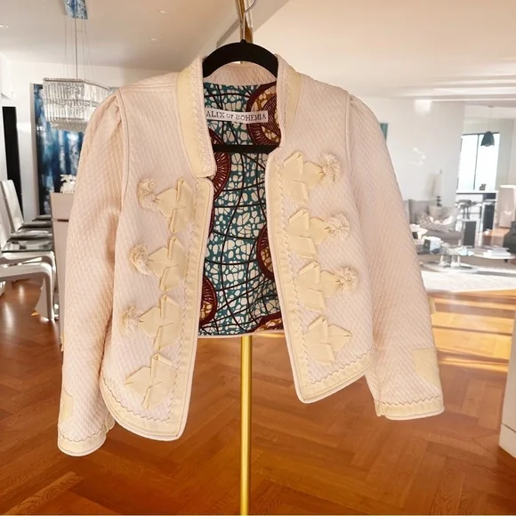 Rare Limited Edition Alix of Bohemia Limited Edition Nona Ribbon Jacket - Picture 5 of 17